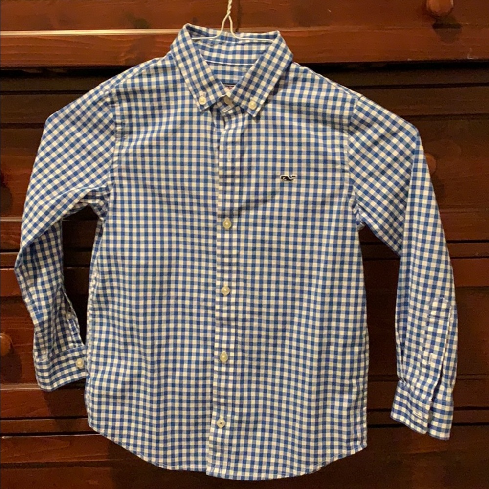 Boys Vineyard Vines long sleeve button up - sz 6